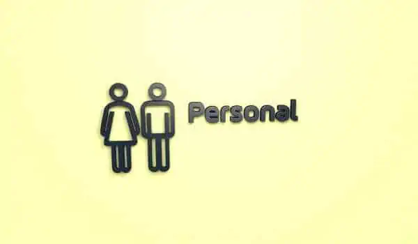 personal - male female sign